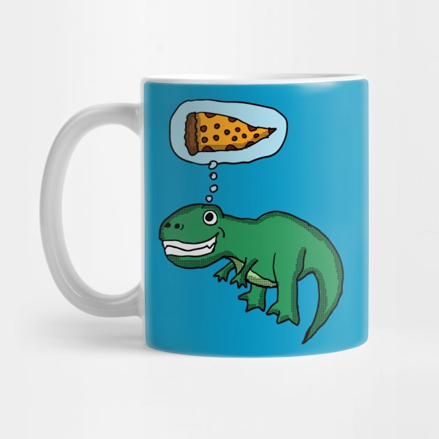 Pizza loving T-Rex by Eric03091978